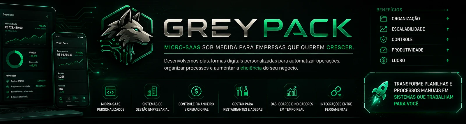 GreyPack — micro-SaaS sob medida para empresas que querem crescer